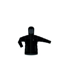 PUFFY MIMIC HOOD WOMEN - TRUE BLACK