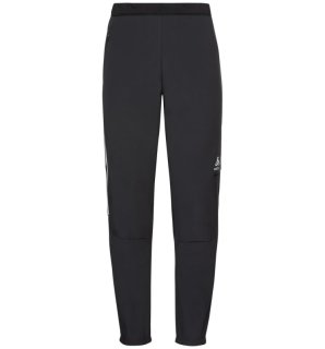 PANTS REGULAR LENGTH ENGVIK - BLACK / ODLO CONCRETE GREY