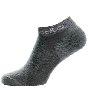 SOCKS LOW ACTIVE 2 PACK - GREY MELANGE