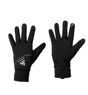 GLOVES INTENSITY COVER SAFETY LIGHT - BLACK