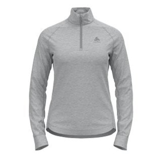 MID LAYER 1/2 ZIP BERRA - GREY MELANGE