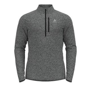 MID LAYER 1/2 ZIP TENCIA - GREY MELANGE
