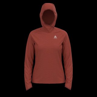 MID LAYER HOODY ESSENTIAL THERMAL - CINNABAR MELANGE