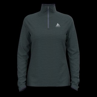 MID LAYER 1/2 ZIP ESSENTIAL THERMAL - INDIA INK MELANGE