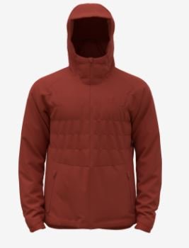 JACKET INSULATED ASCENT S_THERMIC HOODED - KETCHUP