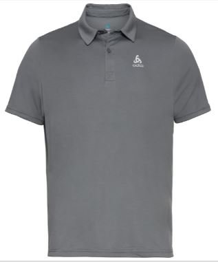 POLO SHIRT S/S CARDADA - ODLO STEEL GREY