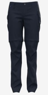 PANTS ZIP/OFF REGULAR LENGTH WEDGEMOUNT - DARK SAPPHIRE