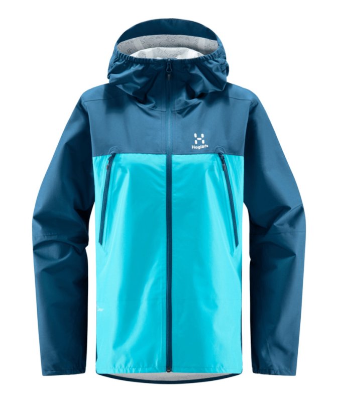 SPIRA JACKET WOMEN - DARK OCEAN/MAUI BLUE