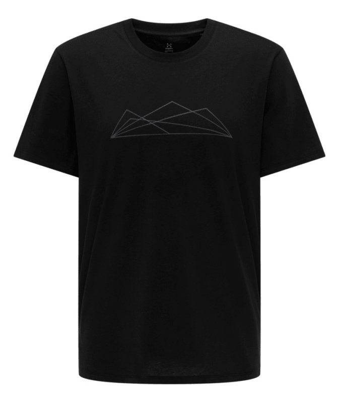 CAMP TEE MEN - TRUE BLACK GRAPHIC