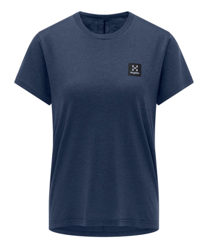 LYOCELL H TEE WOMEN - TARN BLUE