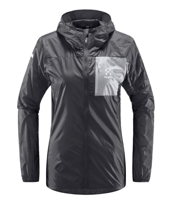 L.I.M SHIELD HOOD WOMEN - MAGNETITE/CONCRETE