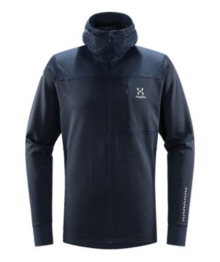 L.I.M MID MULTI HOOD MEN - TARN BLUE