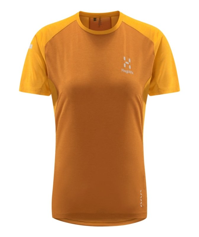 L.I.M CRUX TEE WOMEN - DESERT YELLOW/SUNNY YELLOW