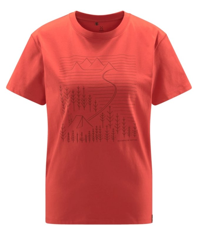 CAMP TEE WOMEN - POPPY RED
