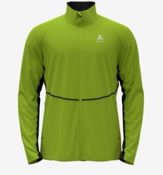 JACKET MARKENES - LIME GREEN / BLACK