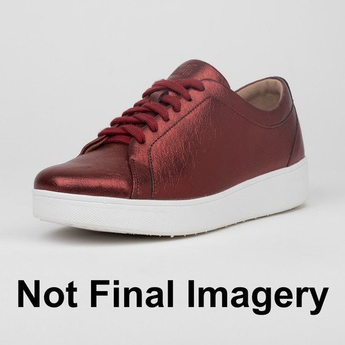 RALLY CRINKLE SHIMMER SNEAKERS - BRICK RED AW02