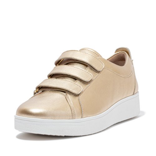 RALLY II METALLIC ADJUSTABLE SNEAKERS - PLATINO 