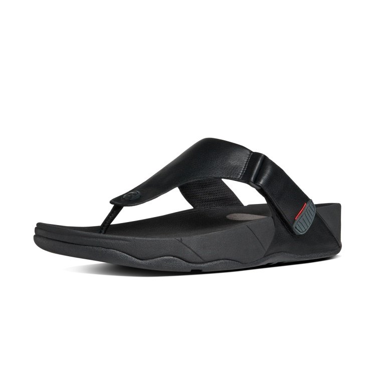 TRAKK II - TOE THONGS - ALL BLACK CO