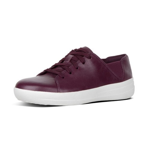 F-SPORTY TM LACE UP SNEAKER LEATHER - DEEP PLUM