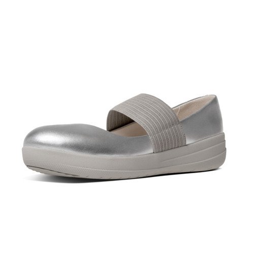 F-SPORTY TM MARY JANE - SILVER LEATHER