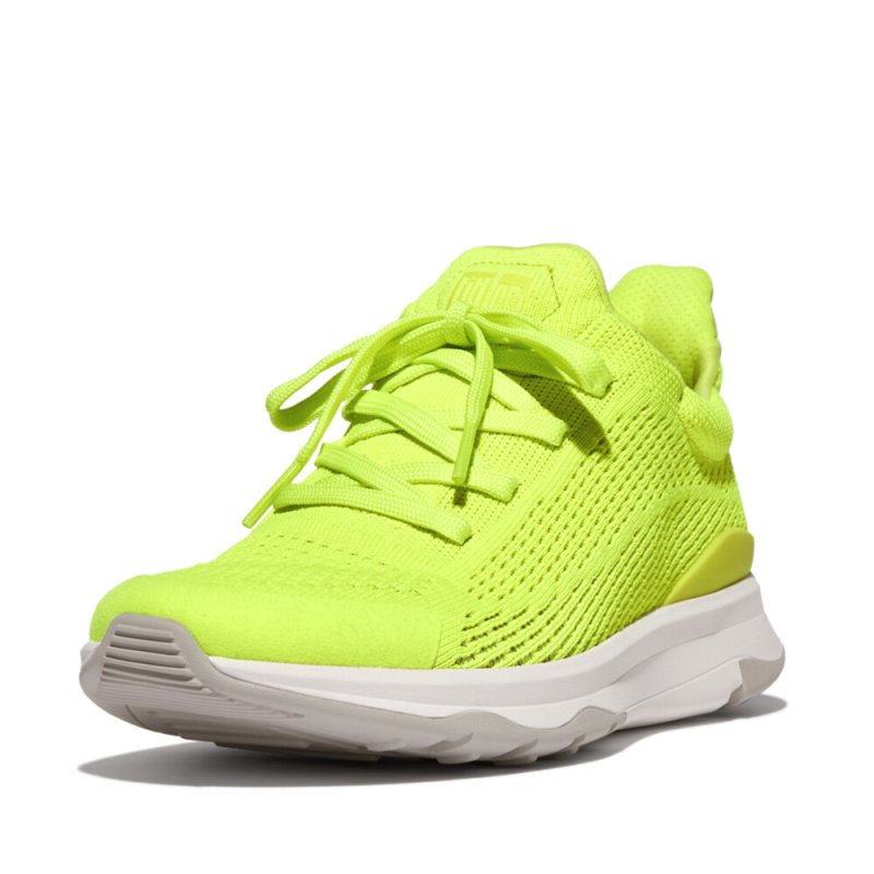 VITAMIN FFX KNIT SPORTS SNEAKERS - Electric Yellow - DROP 9