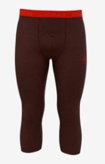 BL BOTTOM LONG PERFORMANCE WOOL 150 - KETCHUP MELANGE  / RED MAPLE