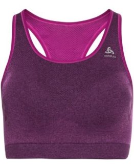 SPORT BRA SEAMLESS MEDIUM CERAMICOOL - FESTIVAL FUCHSIA MELANGE