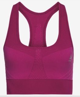 SPORT BRA SEAMLESS MEDIUM - FESTIVAL FUCHSIA