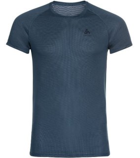 BL TOP CREW NECK S/S ACTIVE F_DRY LIGHT - BLUE WING TEAL