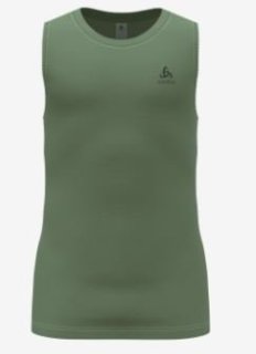 BL TOP CREW NECK SINGLET ACTIVE F/DRY LI - LODEN FROST