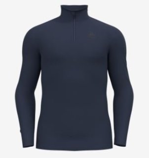 BL TOP TURTLE NECK L/S HALF ZIP ACTIVE W - DARK SAPPHIRE