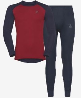 SET ACTIVE WARM ECO SPECIAL SET - DARK SAPPHIRE / SUNDRIED TOMATO