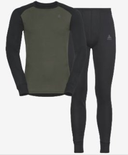 SET ACTIVE WARM ECO SPECIAL SET - BLACK / DEEP DEPTHS