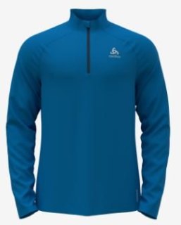 MID LAYER 1/2 ZIP ESSENTIAL CERAMIWARM - INDIGO BUNTING