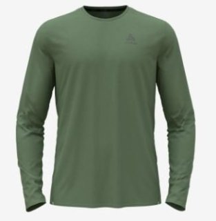 T/SHIRT CREW NECK L/S ZEROWEIGHT CHILL/T - LODEN FROST