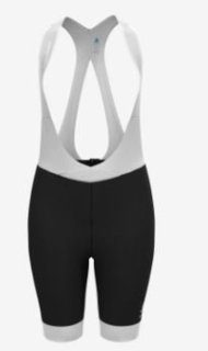 BIB SHORTS ZEROWEIGHT - WHITE / BLACK