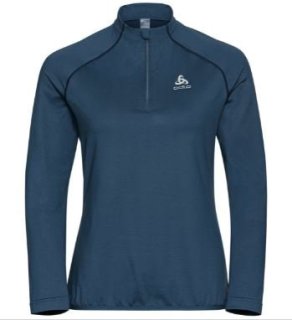 MID LAYER 1/2 ZIP BERRA LIGHT - BLUE WING TEAL
