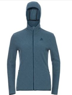 MID LAYER HOODY FULL ZIP ROY - BLUE WING TEAL / REEF WATERS