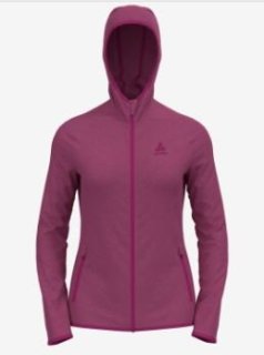 MID LAYER HOODY FULL ZIP ROY - FESTIVAL FUCHSIA / RASPBERRY FUDGE