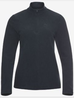 MID LAYER 1/2 ZIP ROY - DARK SAPPHIRE / BLACK / STRIPES