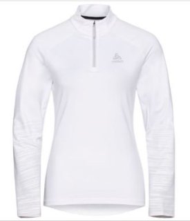 MID LAYER 1/2 ZIP SESVENNA GRAPHIC - WHITE