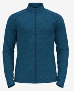MID LAYER FULL ZIP SESVENNA - BLUE WING TEAL MELANGE