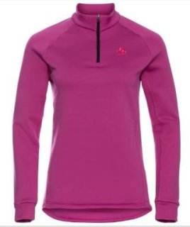 MID LAYER 1/2 ZIP BERRA - FESTIVAL FUCHSIA