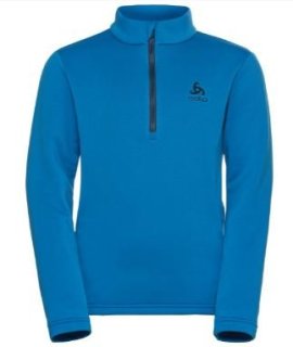 MID LAYER 1/2 ZIP BERRA KIDS - INDIGO BUNTING