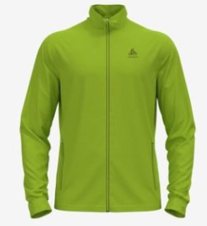MID LAYER FULL ZIP BERRA - LIME GREEN