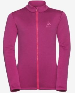 MID LAYER FULL ZIP BERRA KIDS - FESTIVAL FUCHSIA