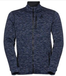 MID LAYER FULL ZIP BERRA SL - ESTATE BLUE / SPACE DYE