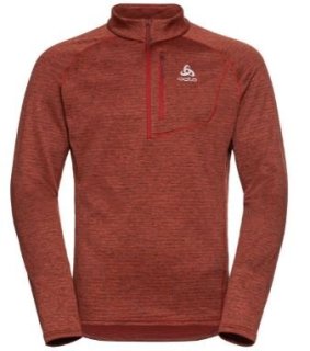 MID LAYER 1/2 ZIP TENCIA - KETCHUP MELANGE