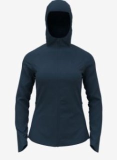 MID LAYER HOODY FULL ZIP ASCENT PW 220 - BLUE WING TEAL