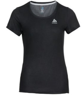 T/SHIRT CREW NECK S/S F/DRY - BLACK